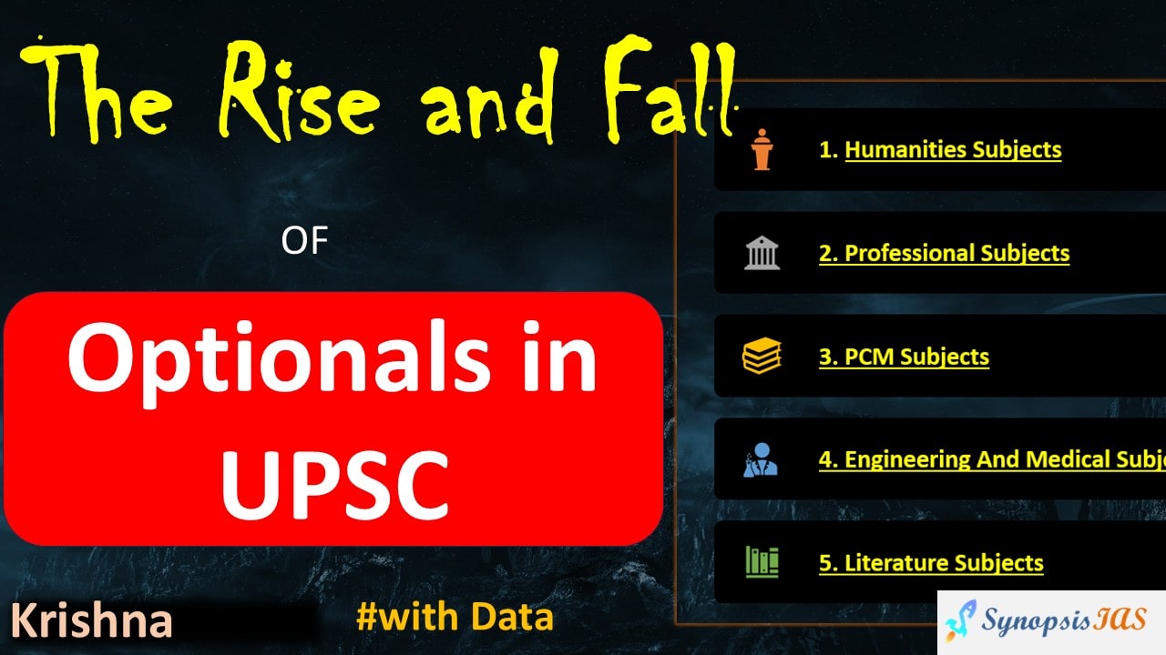 Synopsis IAS Optional Subjects Success Rate in UPSC | Best Optional for ...